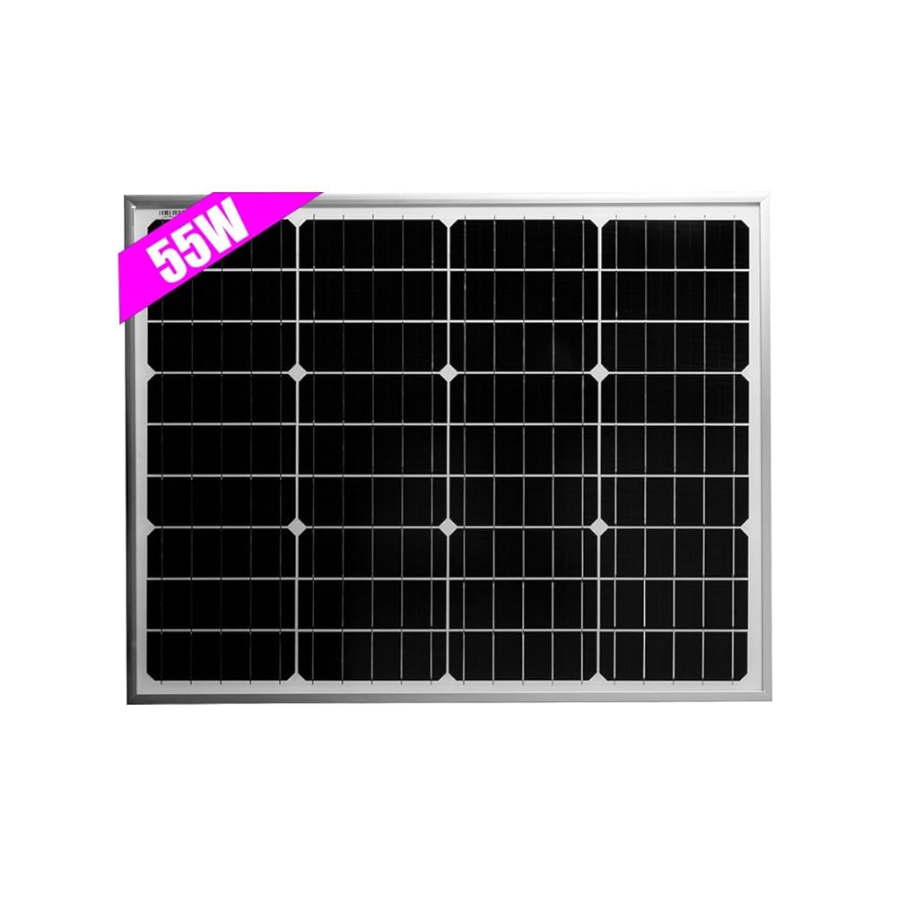 Amazon | CLEZEED クレジード 50W 単結晶 ソーラーパネル 太陽光